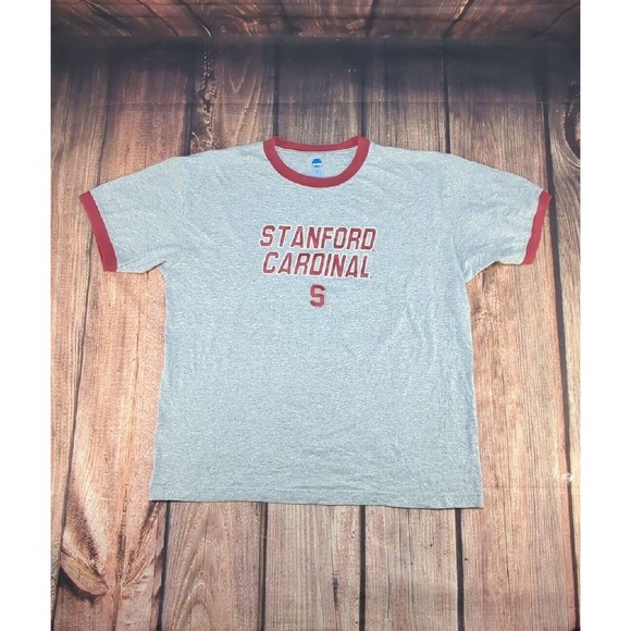 University of Stanford Cardinals Student KA Inc Ringer T-shirt Size XL - Picture 1 of 5